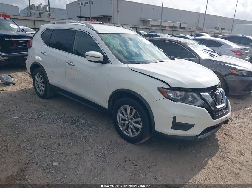 2019 Nissan Rogue VIN KNMAT2MT7KP535087 IAAI salvage auction — FRONT END, Salvage Title, sold $1,200 on 2026-07-30 (photo 1)