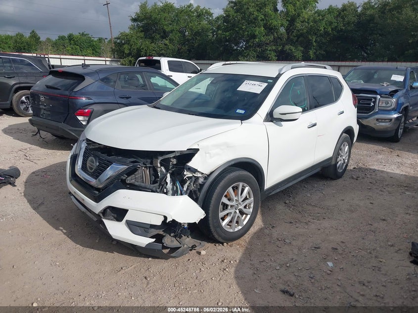 2019 Nissan Rogue VIN KNMAT2MT7KP535087 IAAI salvage auction — FRONT END, Salvage Title, sold $1,200 on 2026-07-30 (photo 2)