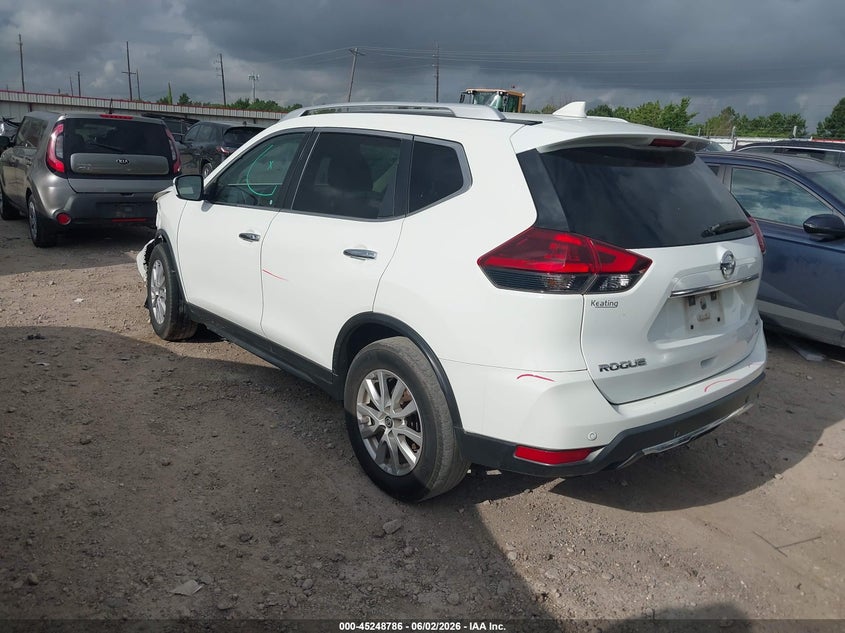 2019 Nissan Rogue VIN KNMAT2MT7KP535087 IAAI salvage auction — FRONT END, Salvage Title, sold $1,200 on 2026-07-30 (photo 3)