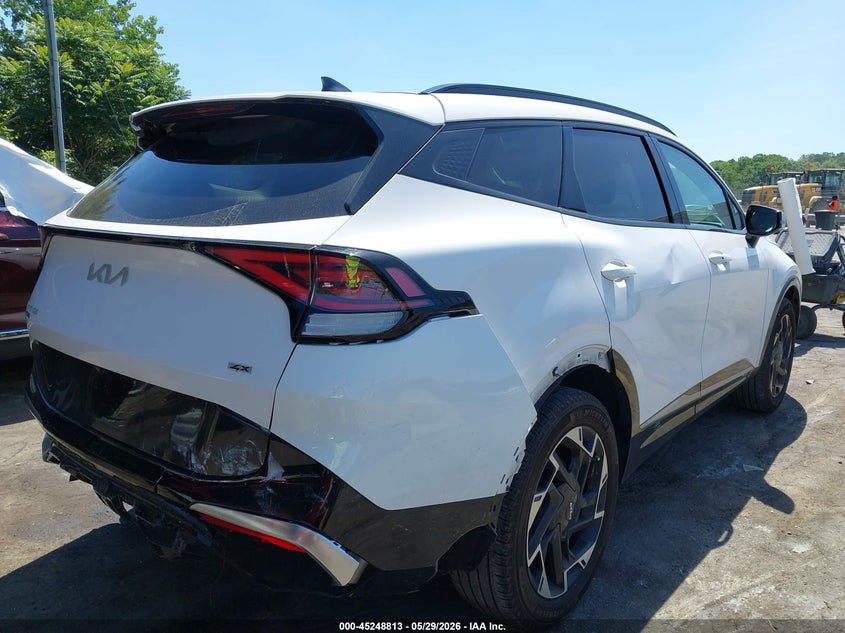 2024 Kia Sportage VIN 5XYK5CDF1RG229045 IAAI salvage auction — FRONT & REAR, Salvage Title, sold $10,600 on 2026-07-31 (photo 4)