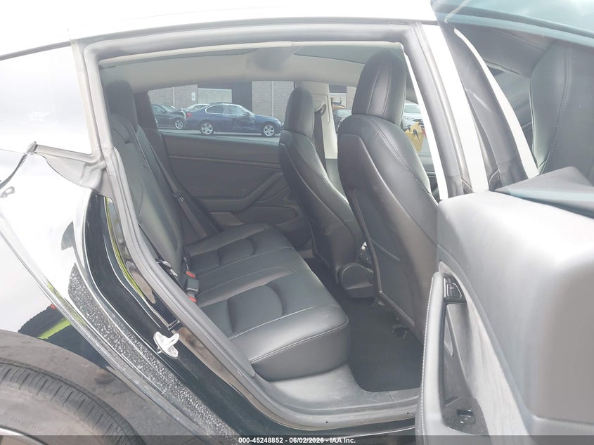 2020 Tesla Model 3 VIN 5YJ3E1EC9LF640706 IAAI salvage auction — RIGHT FRONT, Salvage Title, sold $7,750 on 2026-07-09 (photo 8)