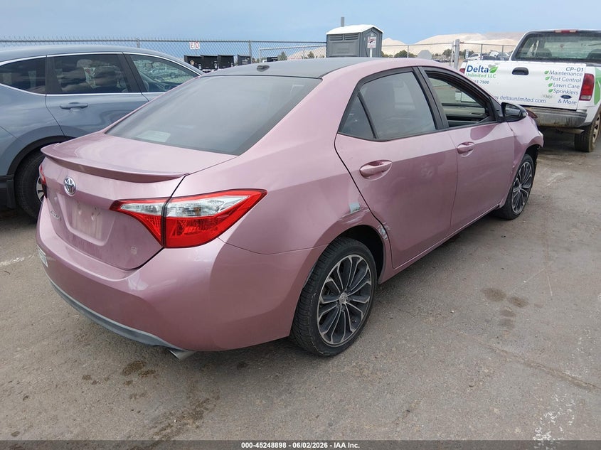 2016 Toyota Corolla VIN 5YFBURHE8GP523851 IAAI salvage auction — FRONT END, Original (Texas), sold $2,450 on 2026-07-15 (photo 4)