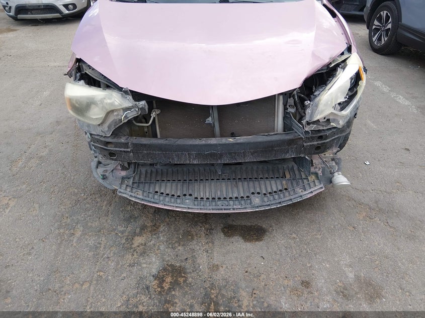 2016 Toyota Corolla VIN 5YFBURHE8GP523851 IAAI salvage auction — FRONT END, Original (Texas), sold $2,450 on 2026-07-15 (photo 6)