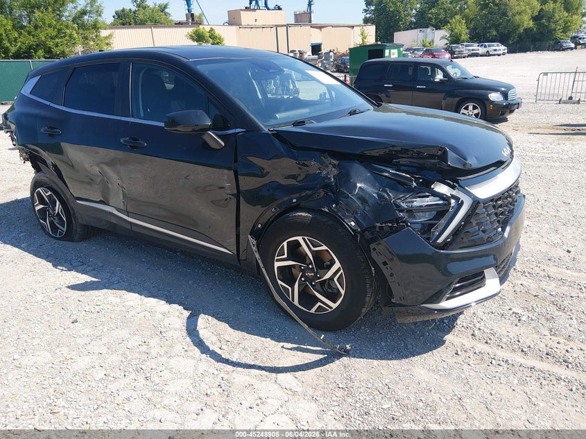 2023 Kia Sportage VIN KNDPU3AFXP7194710 IAAI salvage auction — RIGHT FRONT, Salvage Title, sold $4,600 on 2026-07-08 (photo 1)