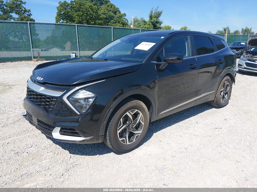 2023 Kia Sportage VIN KNDPU3AFXP7194710 IAAI salvage auction — RIGHT FRONT, Salvage Title, sold $4,600 on 2026-07-08 (photo 2)