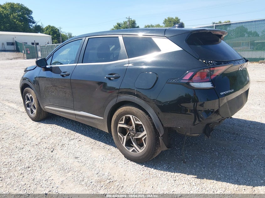 2023 Kia Sportage VIN KNDPU3AFXP7194710 IAAI salvage auction — RIGHT FRONT, Salvage Title, sold $4,600 on 2026-07-08 (photo 3)