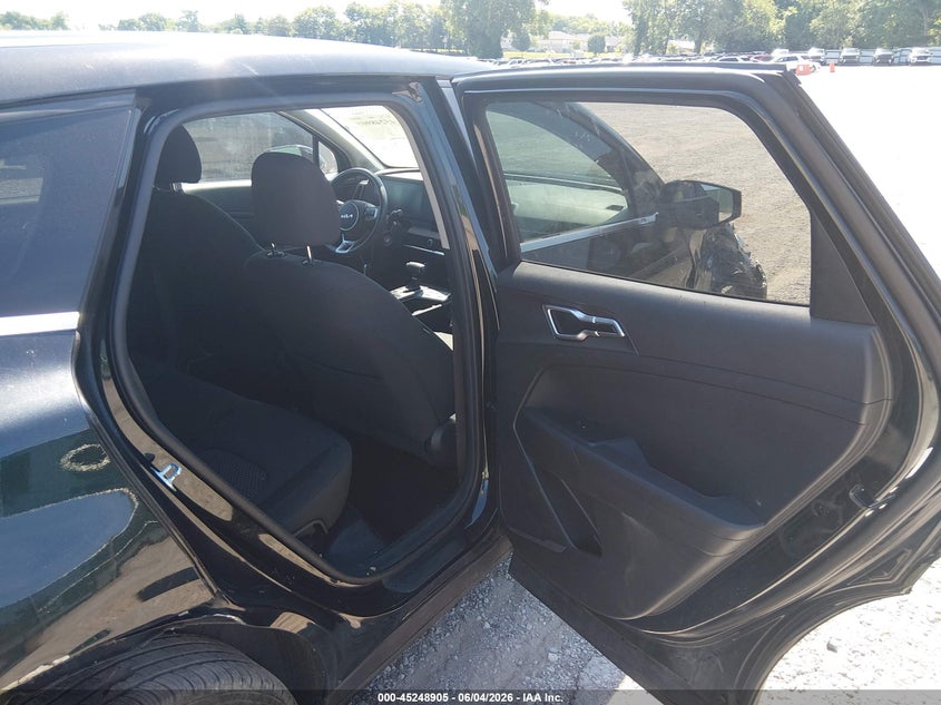 2023 Kia Sportage VIN KNDPU3AFXP7194710 IAAI salvage auction — RIGHT FRONT, Salvage Title, sold $4,600 on 2026-07-08 (photo 8)