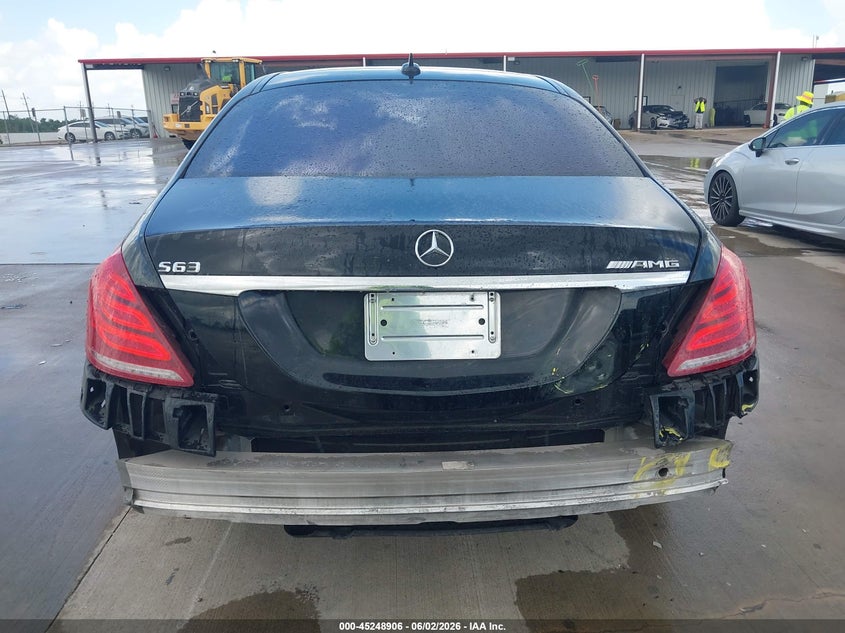 2014 Mercedes-benz S-klasse VIN WDDUG8CB7EA025428 IAAI salvage auction — REAR END, Salvage Title, sold $6,100 on 2026-07-10 (photo 6)