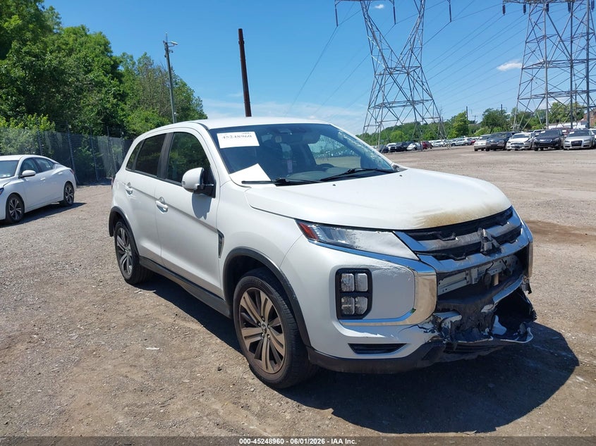 2020 Mitsubishi VIN JA4AP4AU0LU023990 IAAI salvage auction — FRONT END, Salvage Title, sold $3,650 on 2026-07-10 (photo 1)