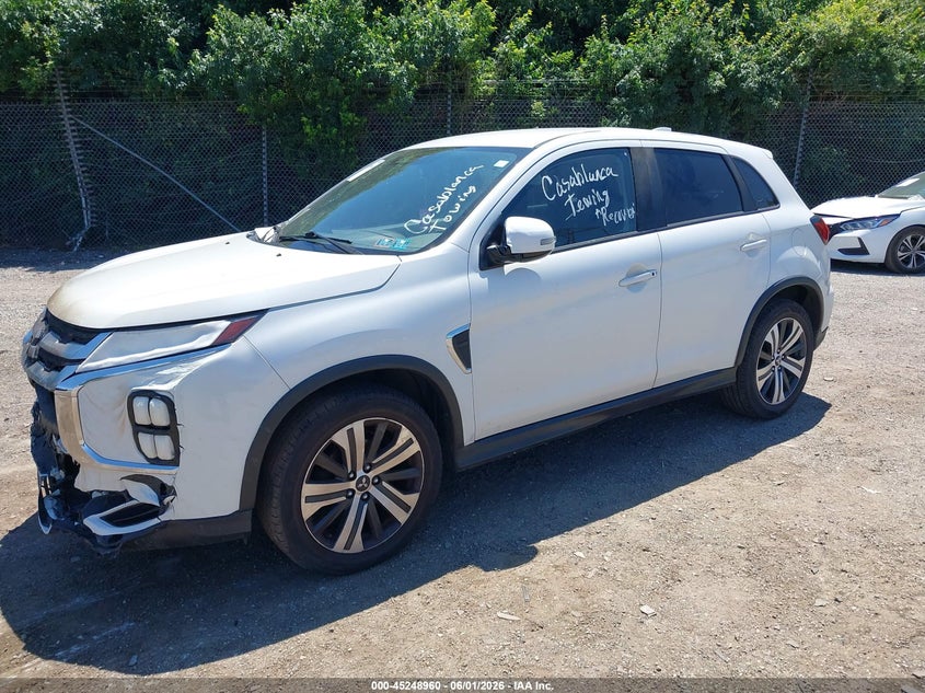 2020 Mitsubishi VIN JA4AP4AU0LU023990 IAAI salvage auction — FRONT END, Salvage Title, sold $3,650 on 2026-07-10 (photo 2)