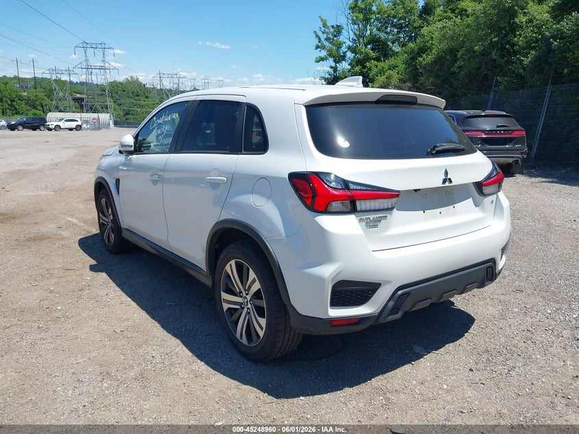 2020 Mitsubishi VIN JA4AP4AU0LU023990 IAAI salvage auction — FRONT END, Salvage Title, sold $3,650 on 2026-07-10 (photo 3)