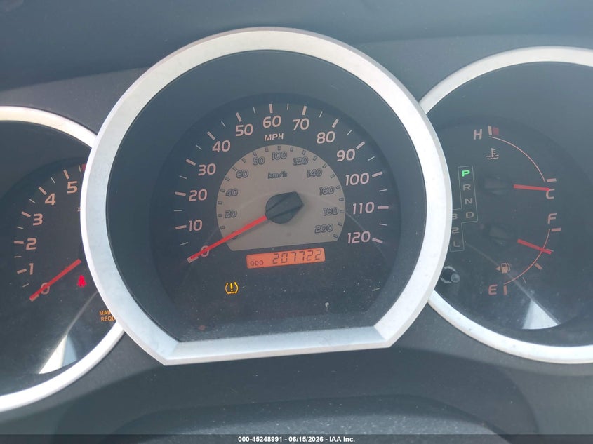 2007 Toyota Tacoma VIN 5TETX22N67Z387161 IAAI salvage auction — NORMAL WEAR, Clear (New York), sold $2,550 on 2026-07-14 (photo 7)
