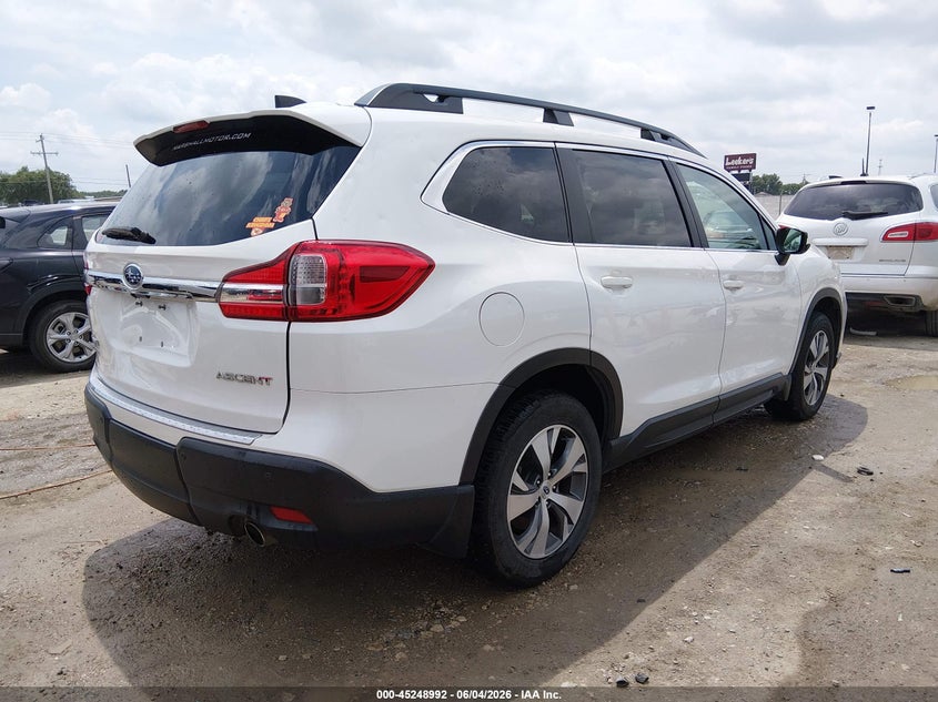 2019 Subaru Ascent VIN 4S4WMAFD2K3486869 IAAI salvage auction — HAIL, Salvage (Kansas), sold $6,750 on 2026-07-31 (photo 4)