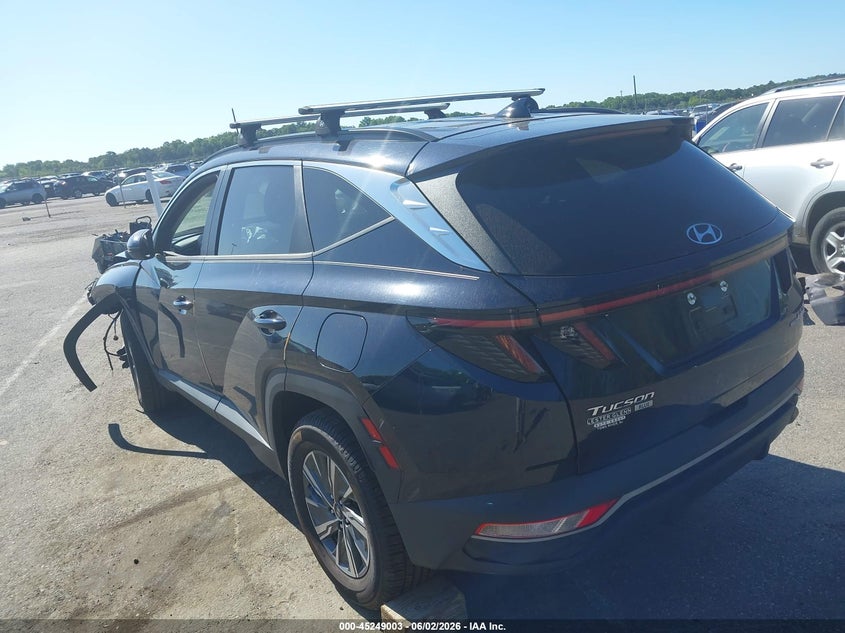 2022 Hyundai Tucson VIN KM8JBCA1XNU024583 IAAI salvage auction — FRONT END, Salvage Title, sold $4,100 on 2026-07-27 (photo 3)