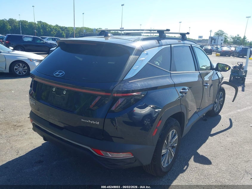 2022 Hyundai Tucson VIN KM8JBCA1XNU024583 IAAI salvage auction — FRONT END, Salvage Title, sold $4,100 on 2026-07-27 (photo 4)