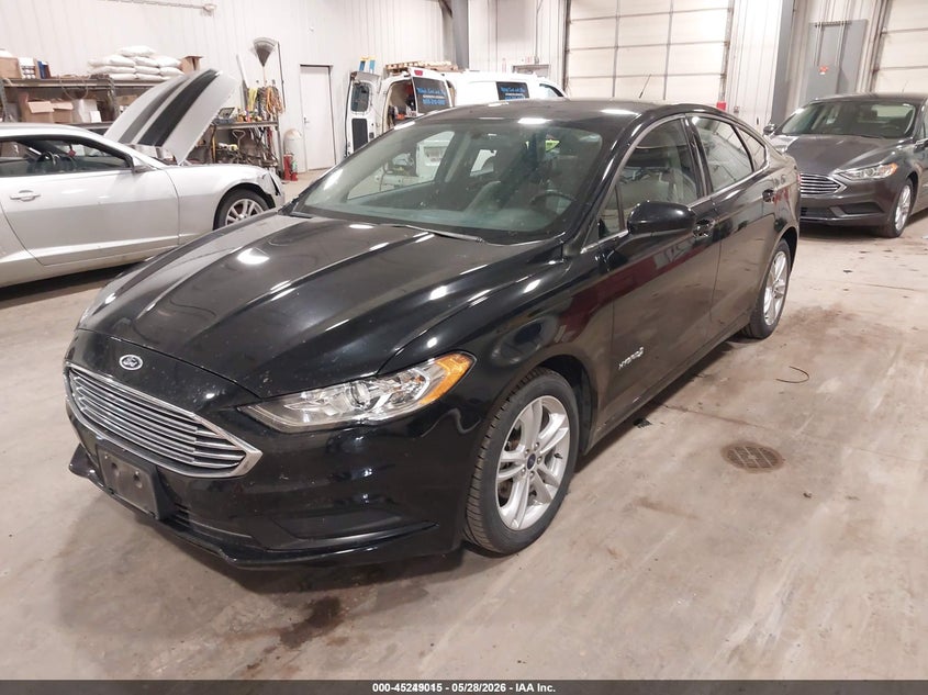 2018 Ford Fusion VIN 3FA6P0UU4JR122631 IAAI salvage auction — NORMAL WEAR, SF97 (South Dakota), sold $9,600 on 2026-07-09 (photo 2)