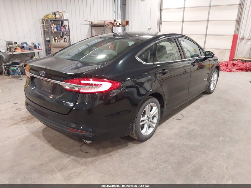 2018 Ford Fusion VIN 3FA6P0UU4JR122631 IAAI salvage auction — NORMAL WEAR, SF97 (South Dakota), sold $9,600 on 2026-07-09 (photo 4)