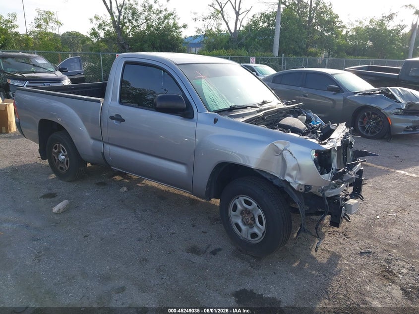 2014 Toyota Tacoma VIN 5TFNX4CN2EX040966 IAAI salvage auction — LEFT FRONT, Rebuildable (Florida), sold $4,300 on 2026-07-13 (photo 1)