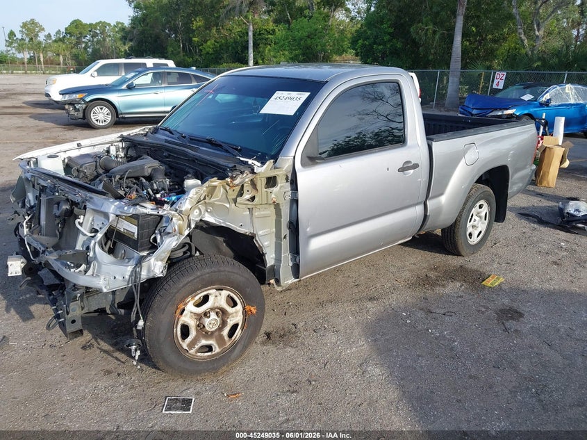 2014 Toyota Tacoma VIN 5TFNX4CN2EX040966 IAAI salvage auction — LEFT FRONT, Rebuildable (Florida), sold $4,300 on 2026-07-13 (photo 2)