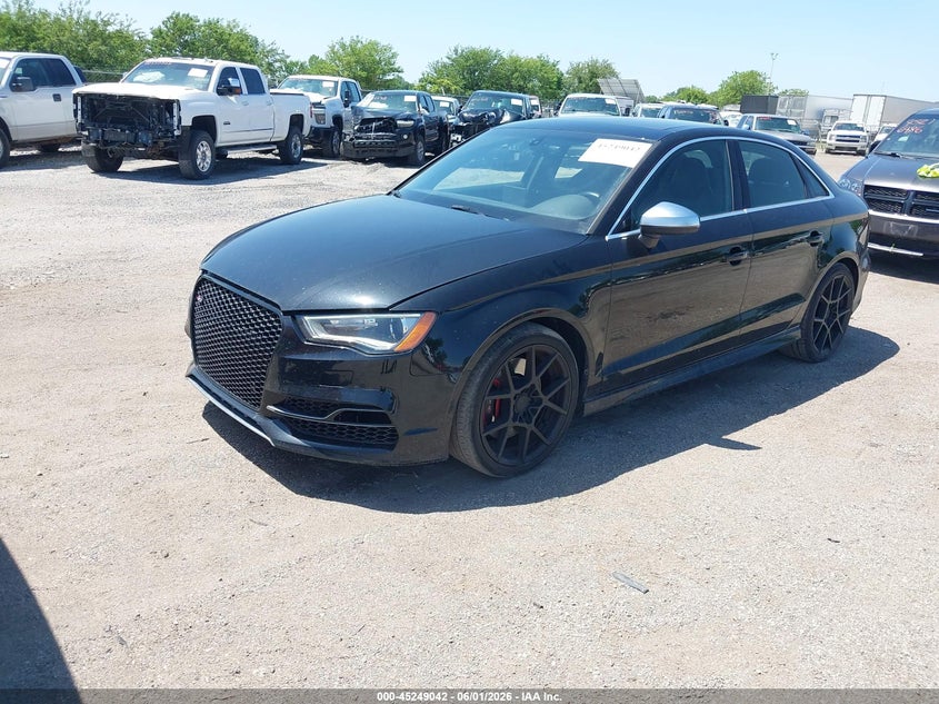 2016 Audi S3 VIN WAUB1GFF8G1012229 IAAI salvage auction — RIGHT REAR, Salvage Title, sold $4,675 on 2026-07-13 (photo 2)