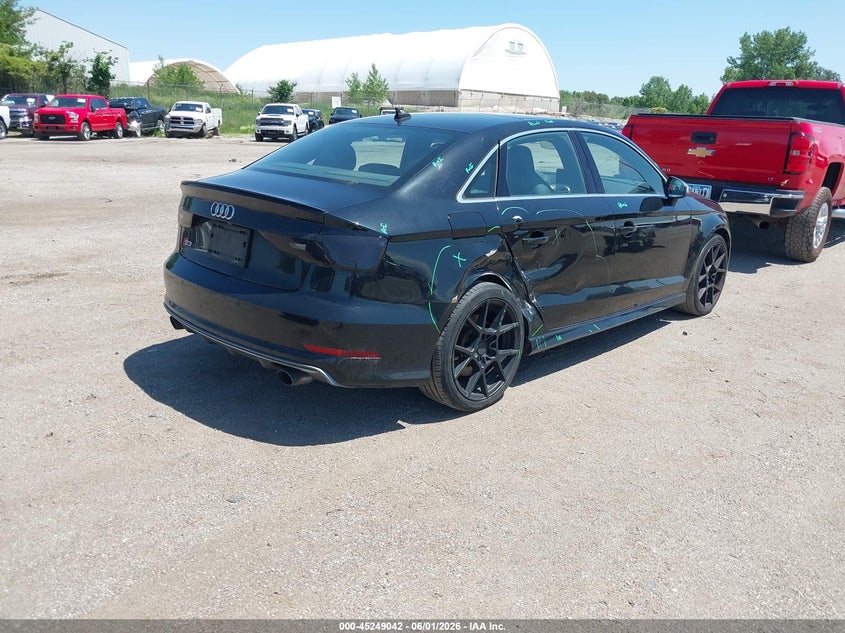 2016 Audi S3 VIN WAUB1GFF8G1012229 IAAI salvage auction — RIGHT REAR, Salvage Title, sold $4,675 on 2026-07-13 (photo 4)