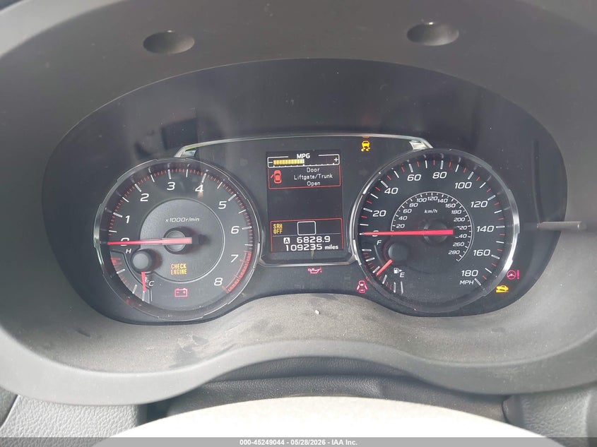 2019 Subaru Wrx VIN JF1VA1H69K9817490 IAAI salvage auction — FRONT END, Salvage Title, sold $3,850 on 2026-07-13 (photo 7)
