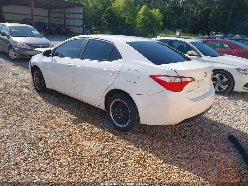 2015 Toyota Corolla VIN 5YFBURHE7FP271511 IAAI salvage auction — FRONT END, Salvage (Mississippi), sold $575 on 2026-07-24 (photo 3)