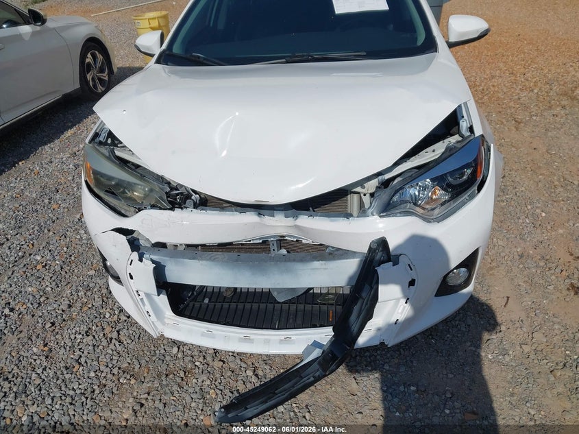 2015 Toyota Corolla VIN 5YFBURHE7FP271511 IAAI salvage auction — FRONT END, Salvage (Mississippi), sold $575 on 2026-07-24 (photo 6)