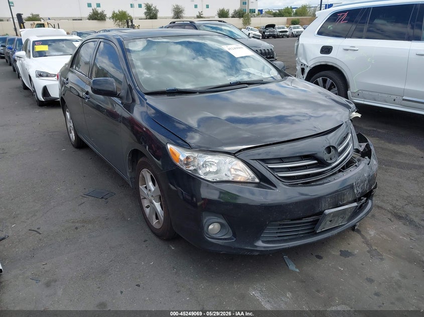 2013 Toyota Corolla VIN 5YFBU4EE8DP098876 IAAI salvage auction — LEFT FRONT, Salvage Title, sold $1,725 on 2026-07-31 (photo 1)