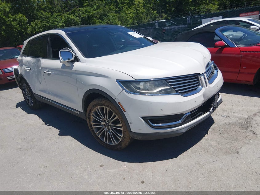 2016 Lincoln Mkx VIN 2LMTJ6LR2GBL66509 IAAI salvage auction — SIDE, Salvage (Idaho), sold $1,350 on 2026-09-13 (photo 1)