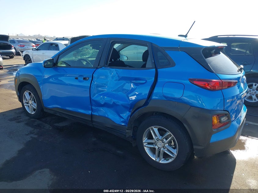 2020 Hyundai Kona VIN KM8K12AA3LU552030 IAAI salvage auction — LEFT SIDE, Salvage Title, sold $3,550 on 2026-07-07 (photo 6)