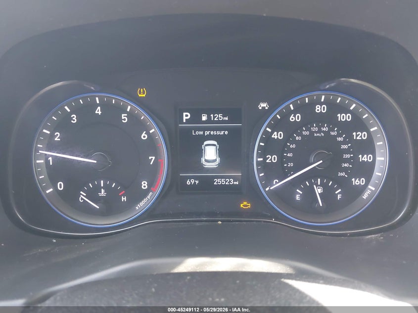 2020 Hyundai Kona VIN KM8K12AA3LU552030 IAAI salvage auction — LEFT SIDE, Salvage Title, sold $3,550 on 2026-07-07 (photo 7)
