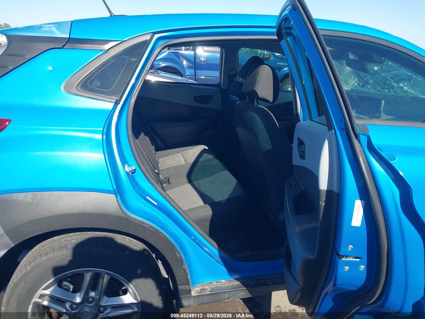 2020 Hyundai Kona VIN KM8K12AA3LU552030 IAAI salvage auction — LEFT SIDE, Salvage Title, sold $3,550 on 2026-07-07 (photo 8)