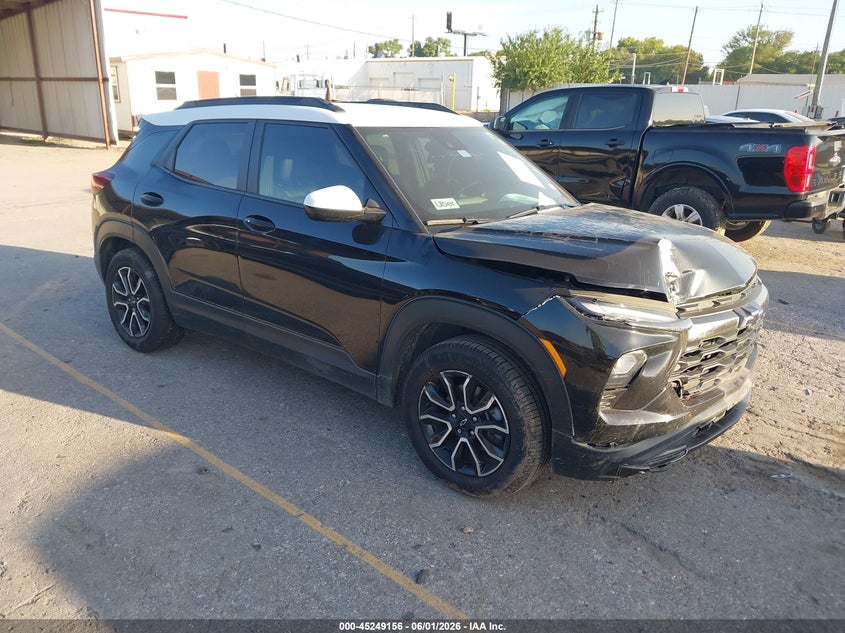 2024 Chevrolet Trailblazer VIN KL79MVSL6RB215008 IAAI salvage auction — FRONT END, Salvage (Texas), sold $4,800 on 2026-07-15 (photo 1)