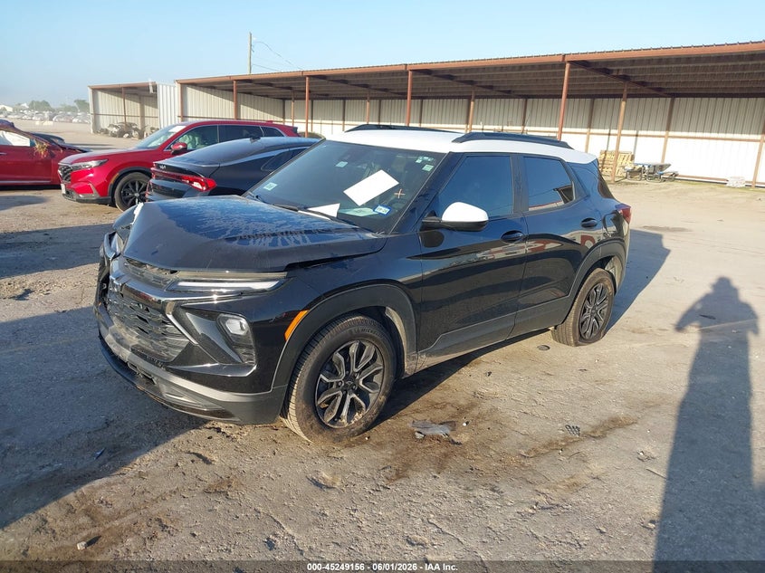 2024 Chevrolet Trailblazer VIN KL79MVSL6RB215008 IAAI salvage auction — FRONT END, Salvage (Texas), sold $4,800 on 2026-07-15 (photo 2)