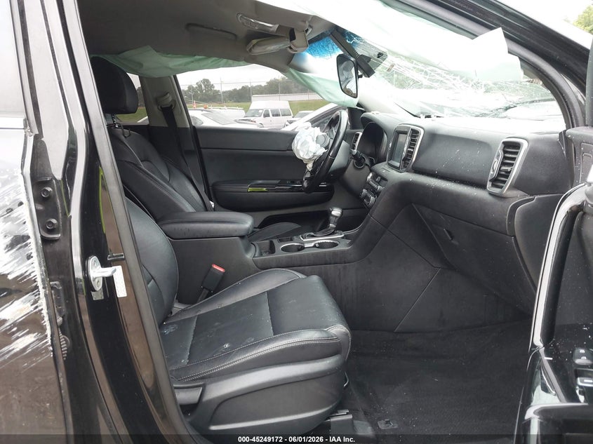 2019 Kia Sportage VIN KNDPNCAC2K7604007 IAAI salvage auction — ROLLOVER, Salvage Title, sold $1,000 on 2026-07-22 (photo 5)