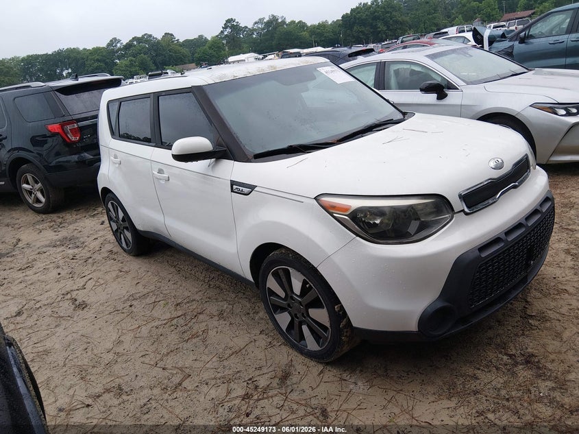 2016 Kia Soul VIN KNDJN2A21G7408266 IAAI salvage auction — NORMAL WEAR, Clear (South Carolina), sold $925 on 2026-07-07 (photo 1)