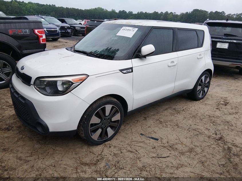 2016 Kia Soul VIN KNDJN2A21G7408266 IAAI salvage auction — NORMAL WEAR, Clear (South Carolina), sold $925 on 2026-07-07 (photo 2)