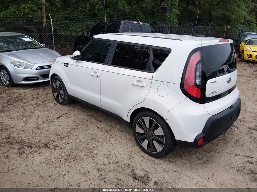2016 Kia Soul VIN KNDJN2A21G7408266 IAAI salvage auction — NORMAL WEAR, Clear (South Carolina), sold $925 on 2026-07-07 (photo 3)