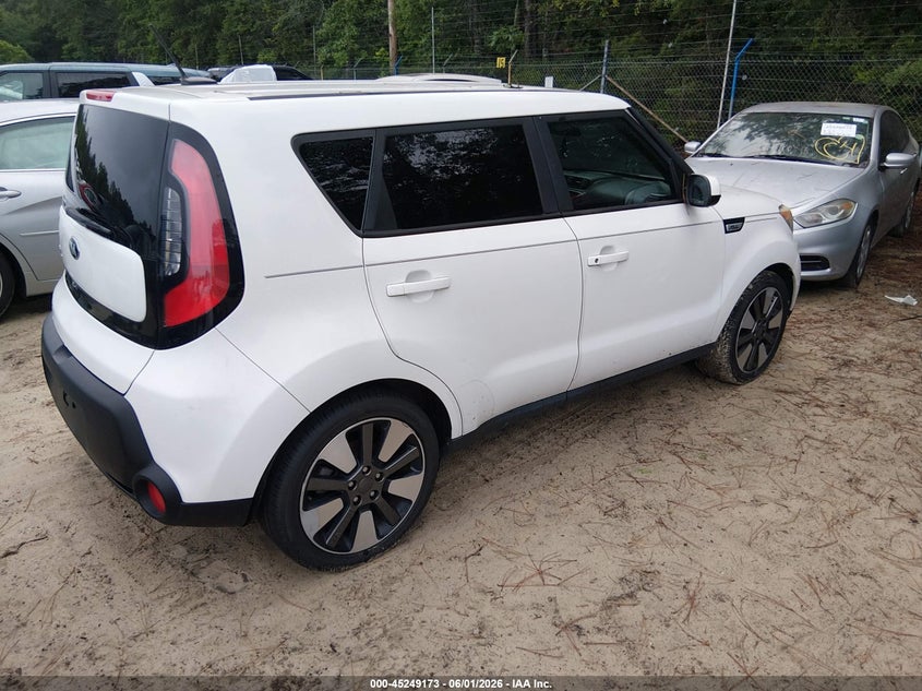 2016 Kia Soul VIN KNDJN2A21G7408266 IAAI salvage auction — NORMAL WEAR, Clear (South Carolina), sold $925 on 2026-07-07 (photo 4)