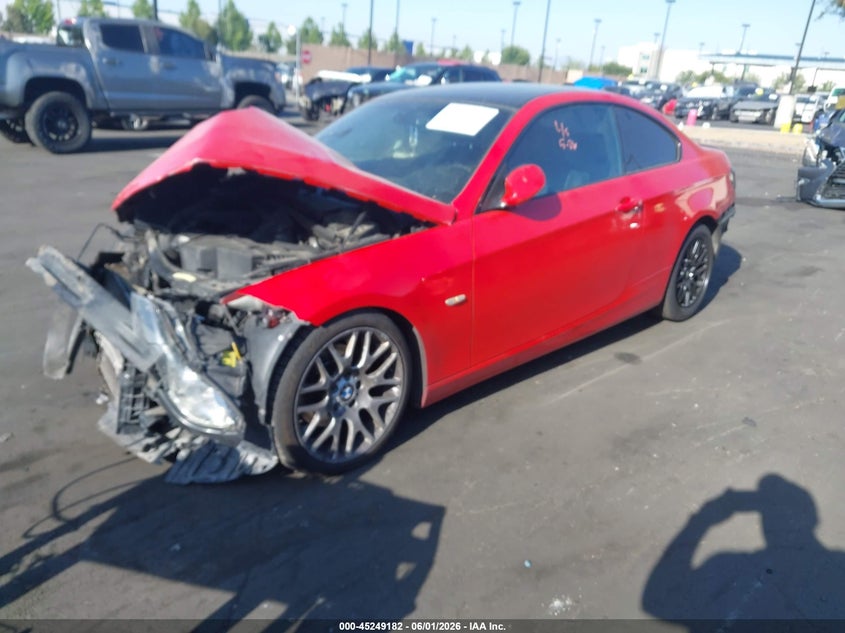2009 BMW 3 series VIN WBAWV135X9PG07455 IAAI salvage auction — FRONT END, Salvage Certificate (California), sold $25 on 2026-07-24 (photo 2)