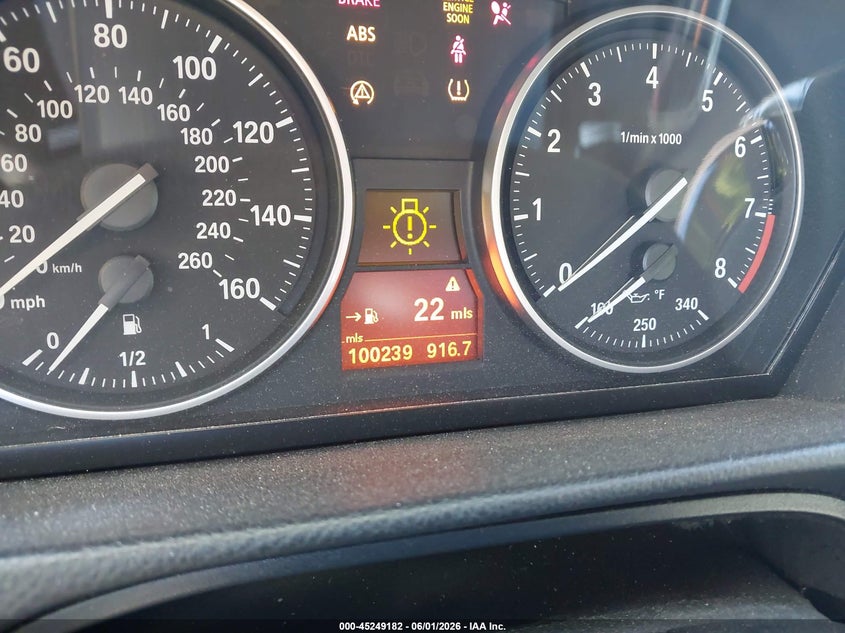 2009 BMW 3 series VIN WBAWV135X9PG07455 IAAI salvage auction — FRONT END, Salvage Certificate (California), sold $25 on 2026-07-24 (photo 7)