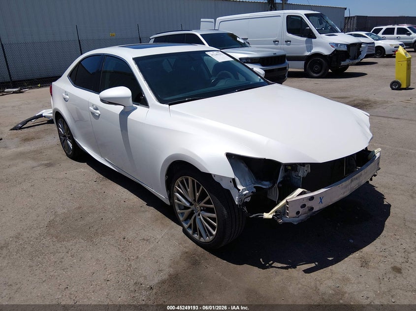 2015 Lexus VIN JTHBF1D2XF5074321 IAAI salvage auction — FRONT END, Salvage (California), sold $5,700 on 2026-07-29 (photo 1)