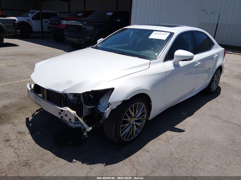 2015 Lexus VIN JTHBF1D2XF5074321 IAAI salvage auction — FRONT END, Salvage (California), sold $5,700 on 2026-07-29 (photo 2)