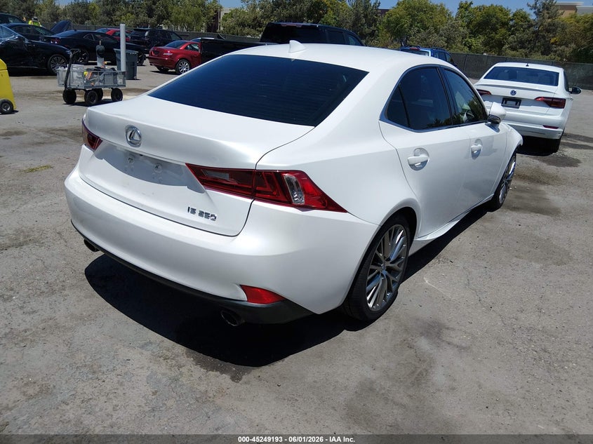 2015 Lexus VIN JTHBF1D2XF5074321 IAAI salvage auction — FRONT END, Salvage (California), sold $5,700 on 2026-07-29 (photo 4)