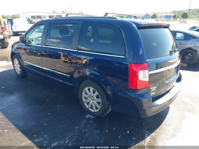 2014 Chrysler Town & country VIN 2C4RC1BG4ER398244 IAAI salvage auction — LEFT FRONT, Salvage Title, sold $1,600 on 2026-08-22 (photo 3)