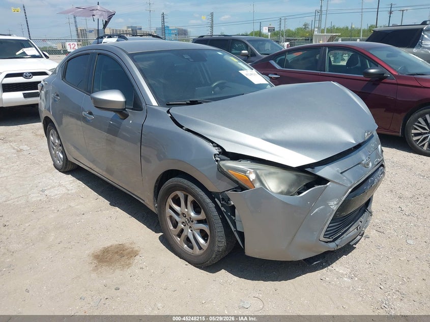 2016 Scion Ia VIN 3MYDLBZV8GY138910 IAAI salvage auction — FRONT END, Original (Texas), sold $875 on 2026-07-27 (photo 1)