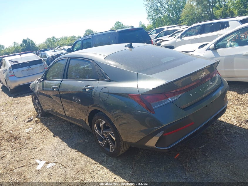 2025 Hyundai Elantra VIN KMHLM4DG8SU079473 IAAI salvage auction — LEFT FRONT, Salvage (Ohio), sold $2,950 on 2026-07-28 (photo 3)