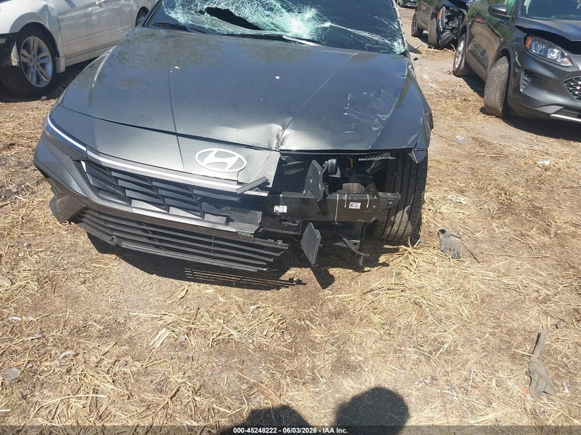 2025 Hyundai Elantra VIN KMHLM4DG8SU079473 IAAI salvage auction — LEFT FRONT, Salvage (Ohio), sold $2,950 on 2026-07-28 (photo 6)