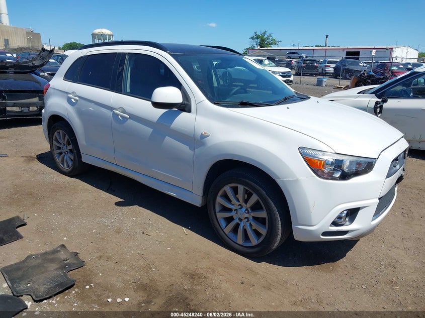 2011 Mitsubishi Outlander VIN JA4AR4AU9BZ017911 IAAI salvage auction — FRONT END, Salvage (New Jersey), sold $625 on 2026-07-12 (photo 1)
